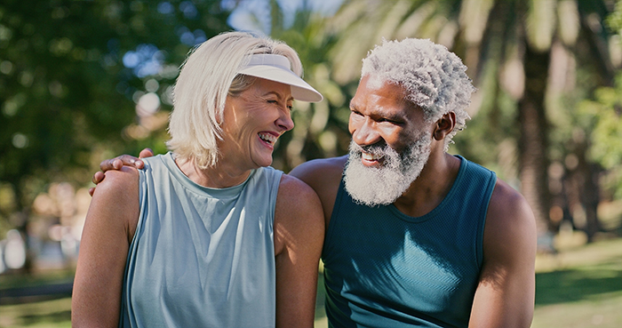 cholestyramine medication image of couple laughing