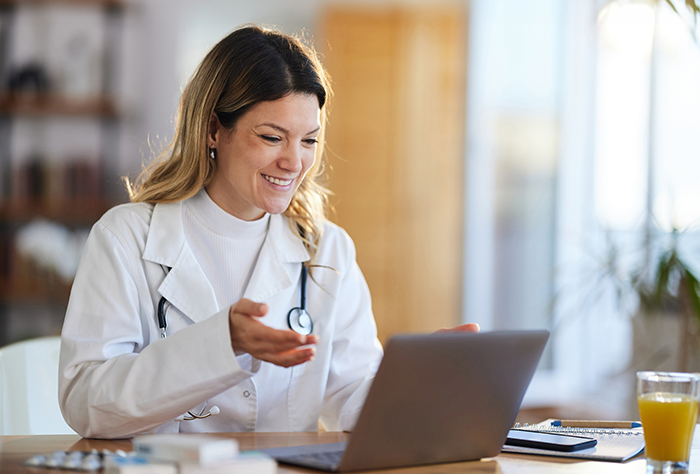 support-for-telemedicine-doctor-using-laptop