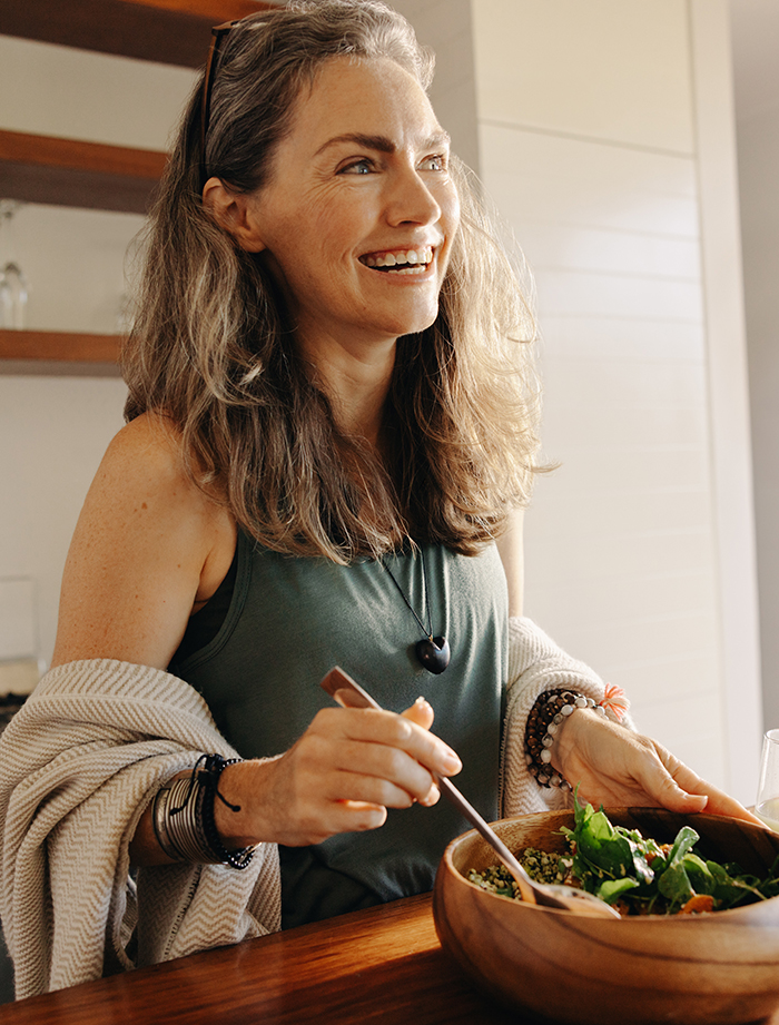 weight management women salad